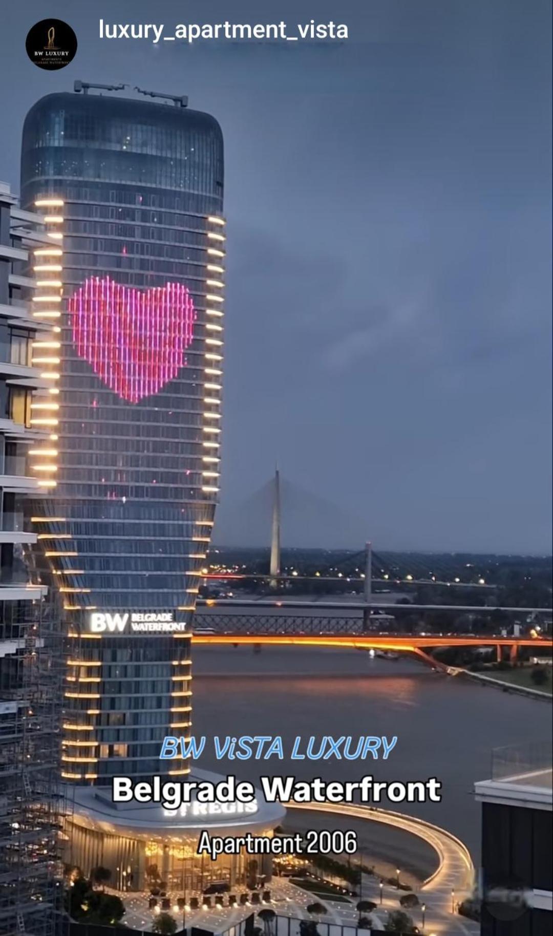 Beograd Na Vodi - BW Vista Luxury Apartamento Exterior foto